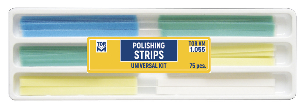 Polishing Strips. Universal Kit 75 pcs. 1.055