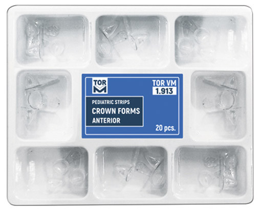 Pediatric Strips. Crown Forms. Anterior 20 pcs. 1.913