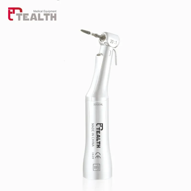Dental Fiber Optic Implant Reduction 20-1 Contra Angle Handpiece(Detachable) R201F
