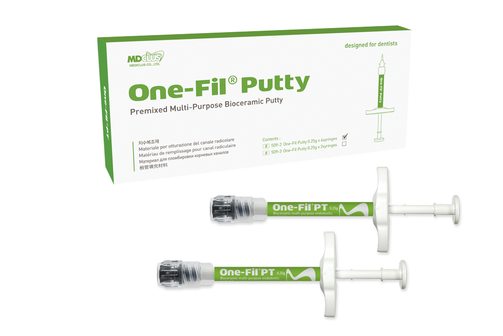 One-Fil®Putty Pre-mixed multi purpose calcium silicate based bioceramic cement