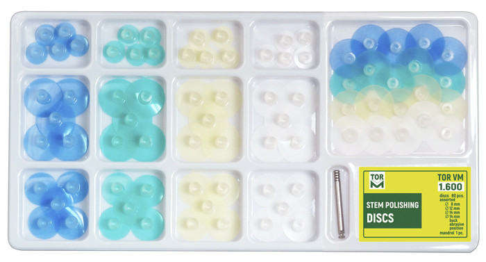 Stem Polishing Discs 80 pcs. 1.600
