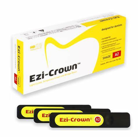 Ezi-Crown® A2 Light-cured temporary crown and bridge resin