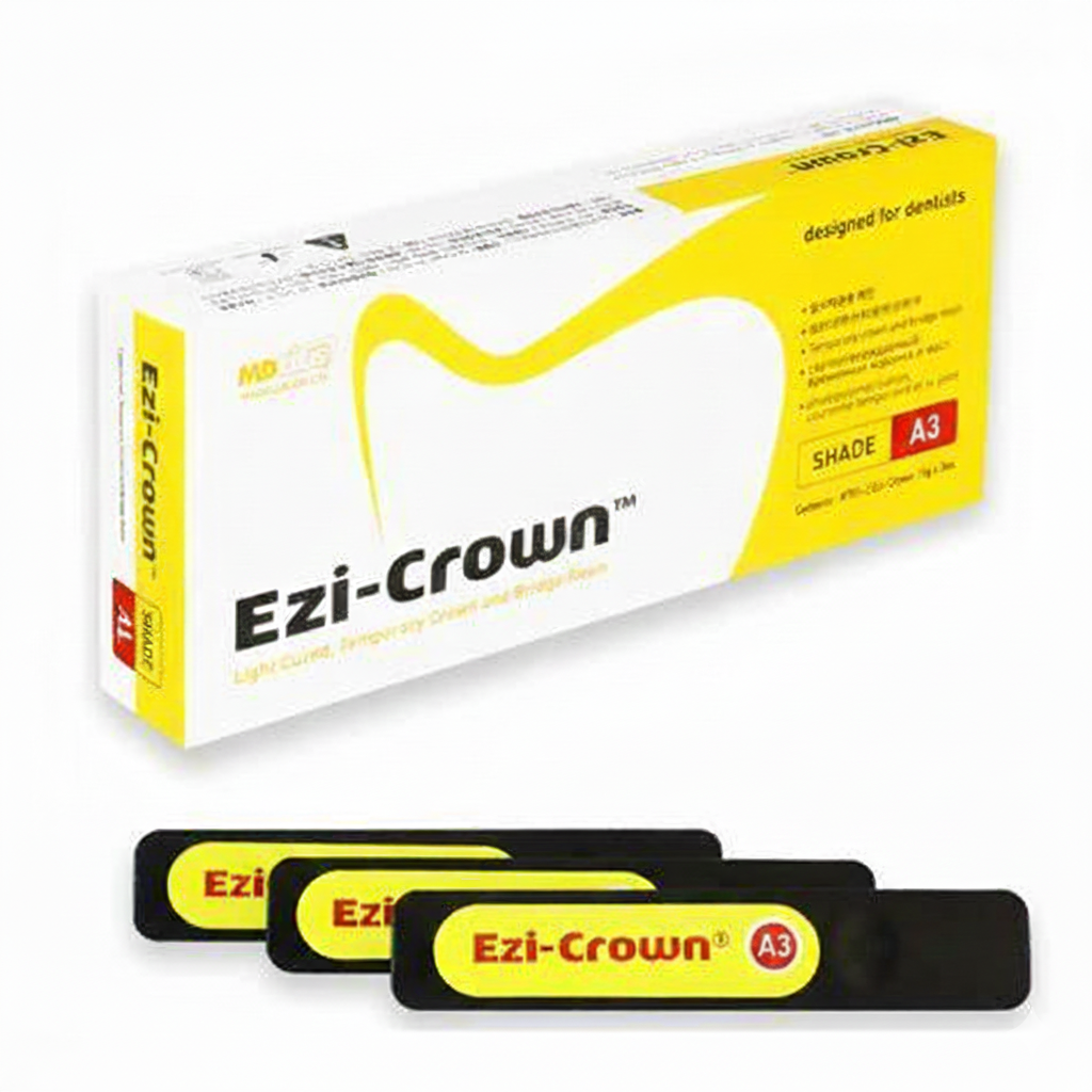Ezi-Crown® A3 Light-cured temporary crown and bridge resin